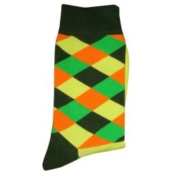 Bassin And Brown Diamond Check Socks - Green/Yellow/Khaki/Orange 7 Bassin And Brown Diamond Check Socks - Green/Yellow/Khaki/Orange -Bown Of London shop bassin and brown diamond check socks greenyellowkhakiorange 31905662