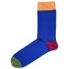 Bassin And Brown Heel And Toe Bamboo Socks - Blue/Yellow/Red/Green -Bown Of London shop bassin and brown heel and toe bamboo socks blueyellowredgreen 31905685