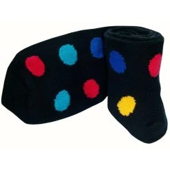 Bassin And Brown Spotted Midcalf Socks - Black/Multi-colour -Bown Of London shop bassin and brown spotted midcalf socks blackmulti colour 31010831