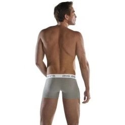 Big Boys Boxer Briefs - Steel Grey -Bown Of London shop big boys boxer briefs steel grey 31012255
