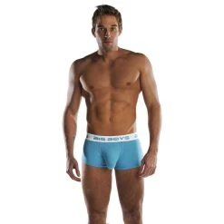 Big Boys Low Rise Briefs - Cyan Blue -Bown Of London shop big boys low rise briefs cyan blue 31012266
