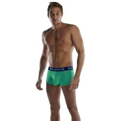 Big Boys Low Rise Briefs - Green -Bown Of London shop big boys low rise briefs green 31012270