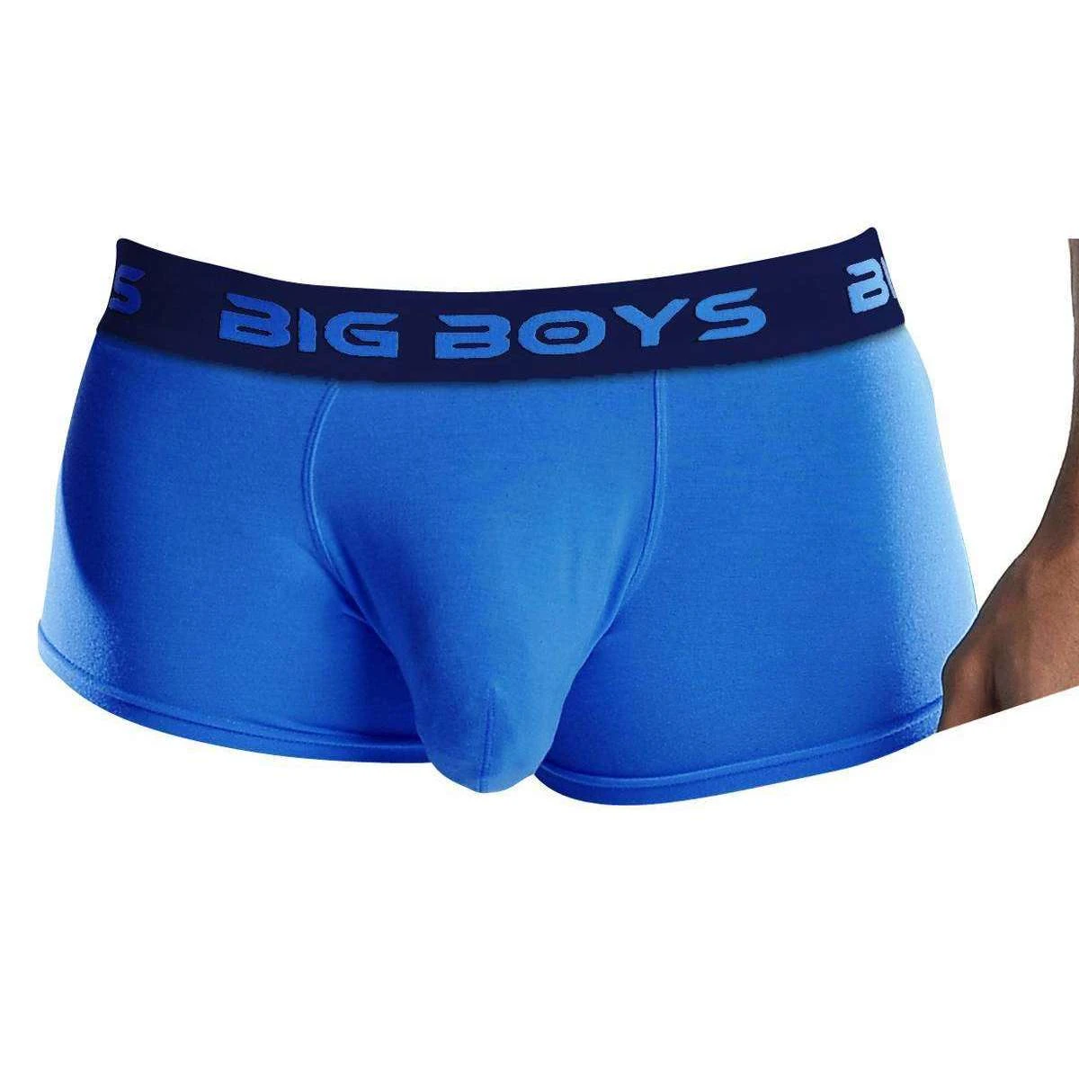 Big Boys Low Rise Briefs - Royal Blue 3 Big Boys Low Rise Briefs - Royal Blue
