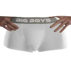 Big Boys Low Rise Briefs - White