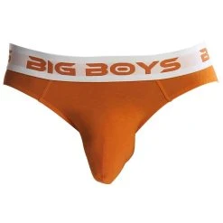 Big Boys Mini Briefs - Orange