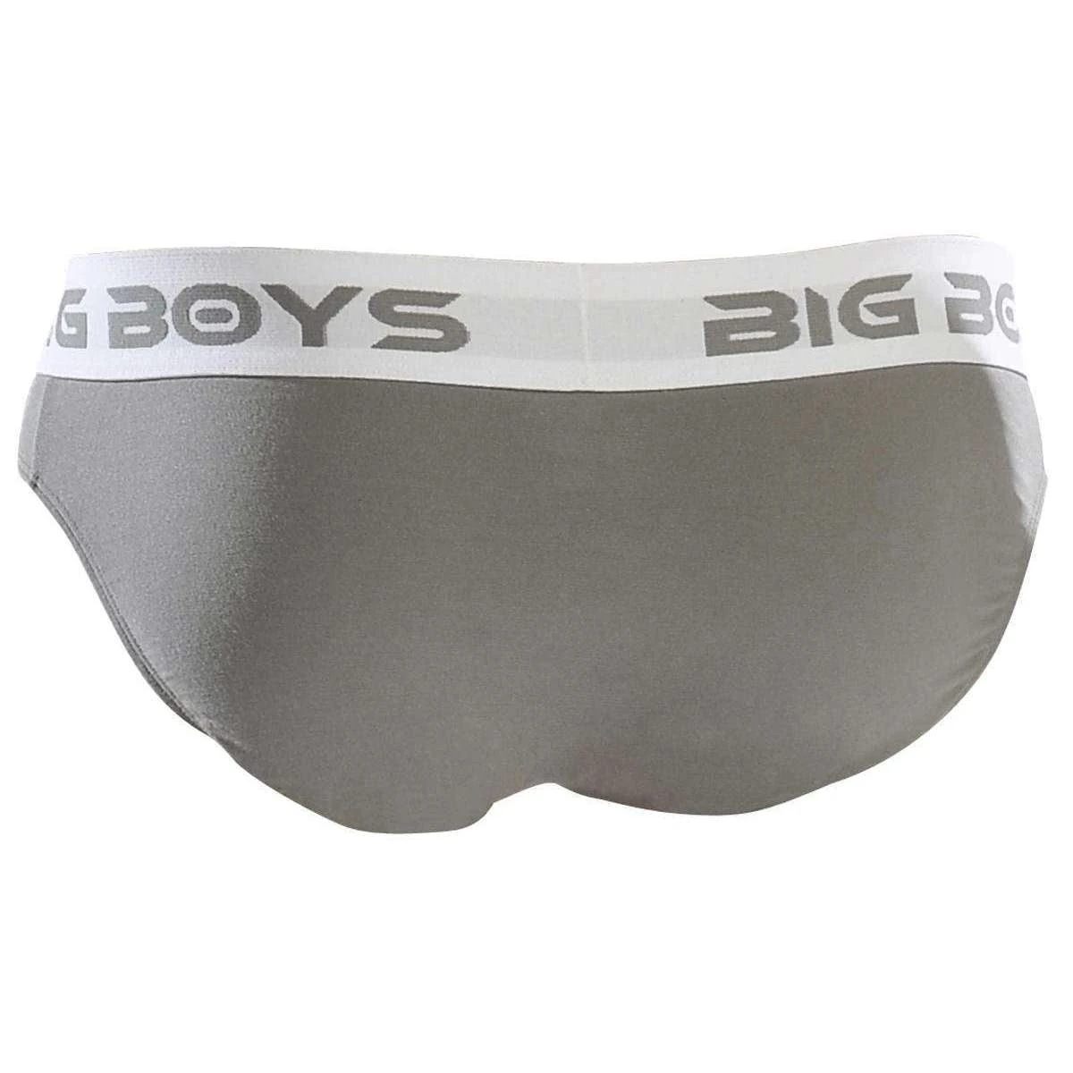 Big Boys Mini Briefs - Steel Grey 4 Big Boys Mini Briefs - Steel Grey - Image 2