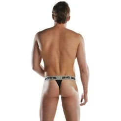 Big Boys Thong - Black 9 Big Boys Thong - Black -Bown Of London shop big boys thong black 31012318