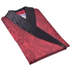 Bown Of London Clarke Short Smoking Jacket - Claret Burgundy 8 Bown Of London Clarke Short Smoking Jacket - Claret Burgundy -Bown Of London shop bown of london clarke short smoking jacket claret burgundy 31012478