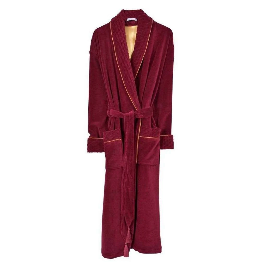 Bown of London Donington Luxury Cotton Long Velvet Smoking Jacket - Burgundy Bown Of London Donington Luxury Cotton Long Velvet Smoking Jacket - Burgundy -Bown Of London shop bown of london donington luxury cotton long velvet smoking jacket burgundy 31731329