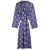 Bown Of London Gatsby Paisley Print Cotton Robe - Blue 1 Bown Of London Gatsby Paisley Print Cotton Robe - Blue -Bown Of London shop bown of london gatsby paisley print cotton robe blue 31012520