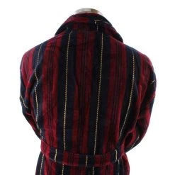 Bown Of London shop -Bown Of London shop bown of london marchand egyptian cotton velour dressing gown winenavygold 31012532