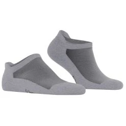 Burlington Athleisure Sneaker Socks - Light Grey Mel 8 Burlington Athleisure Sneaker Socks - Light Grey Mel -Bown Of London shop burlington athleisure sneaker socks light grey mel 31626837