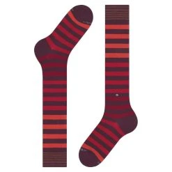 Burlington Blackpool Knee High Socks - Coral Red -Bown Of London shop burlington blackpool knee high socks coral red 31734480