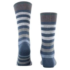 Burlington Blackpool Socks - Dark Blue Mel -Bown Of London shop burlington blackpool socks dark blue mel 31731397