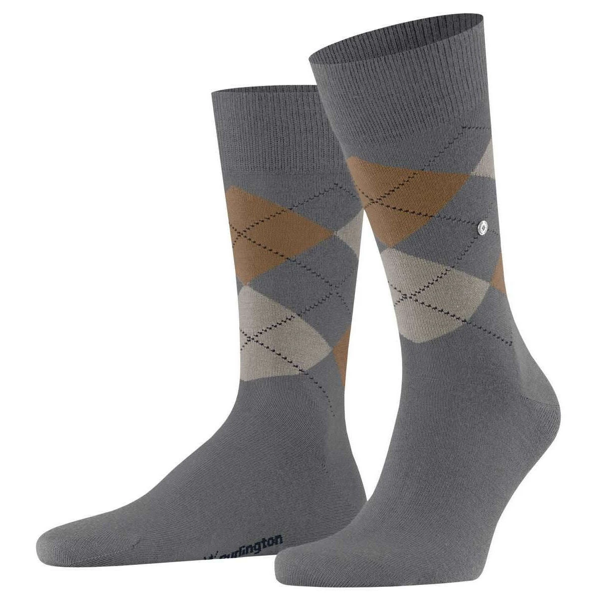 Burlington Edinburgh Socks - Anthracite Mel Grey 3 Burlington Edinburgh Socks - Anthracite Mel Grey