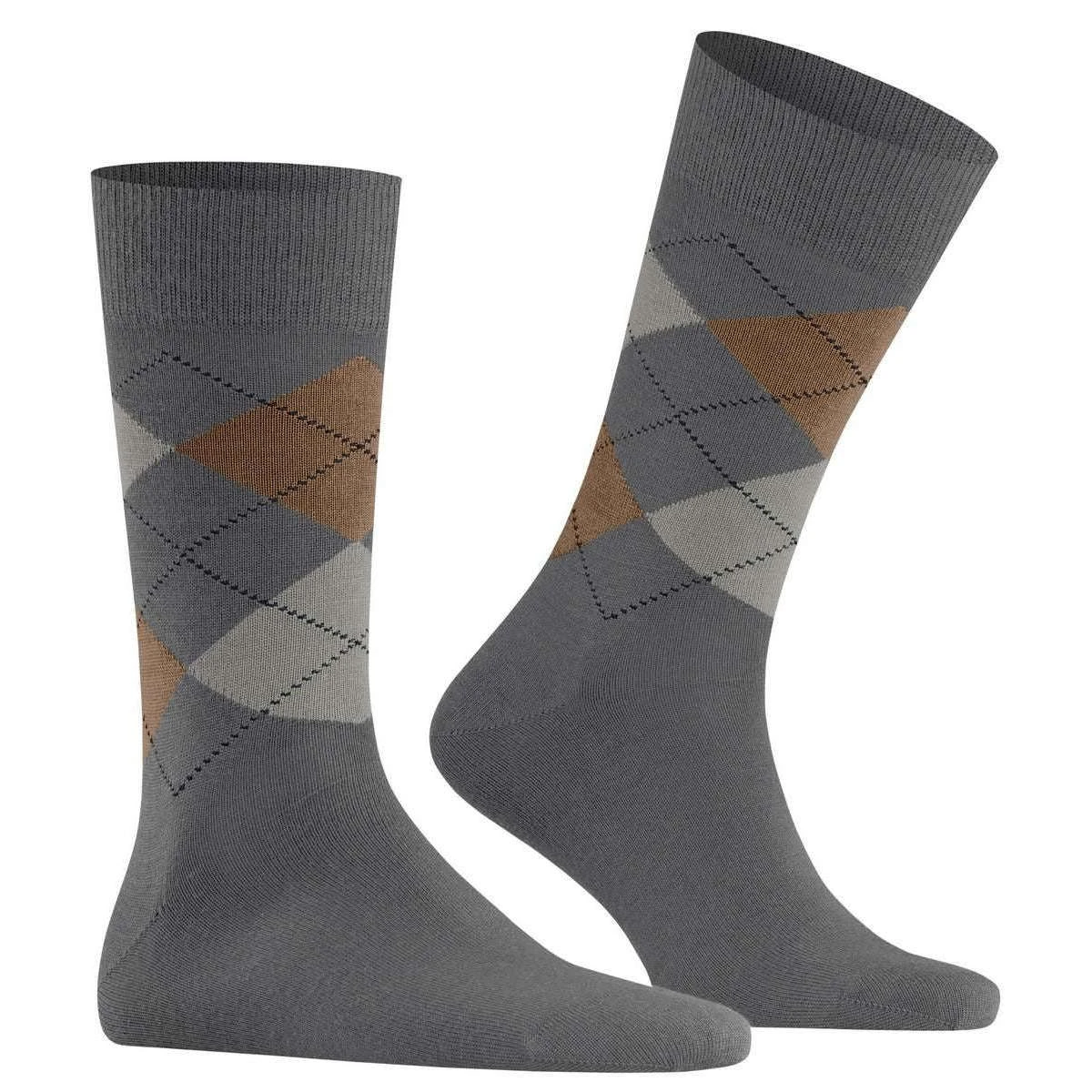 Burlington Edinburgh Socks - Anthracite Mel Grey 4 Burlington Edinburgh Socks - Anthracite Mel Grey - Image 2