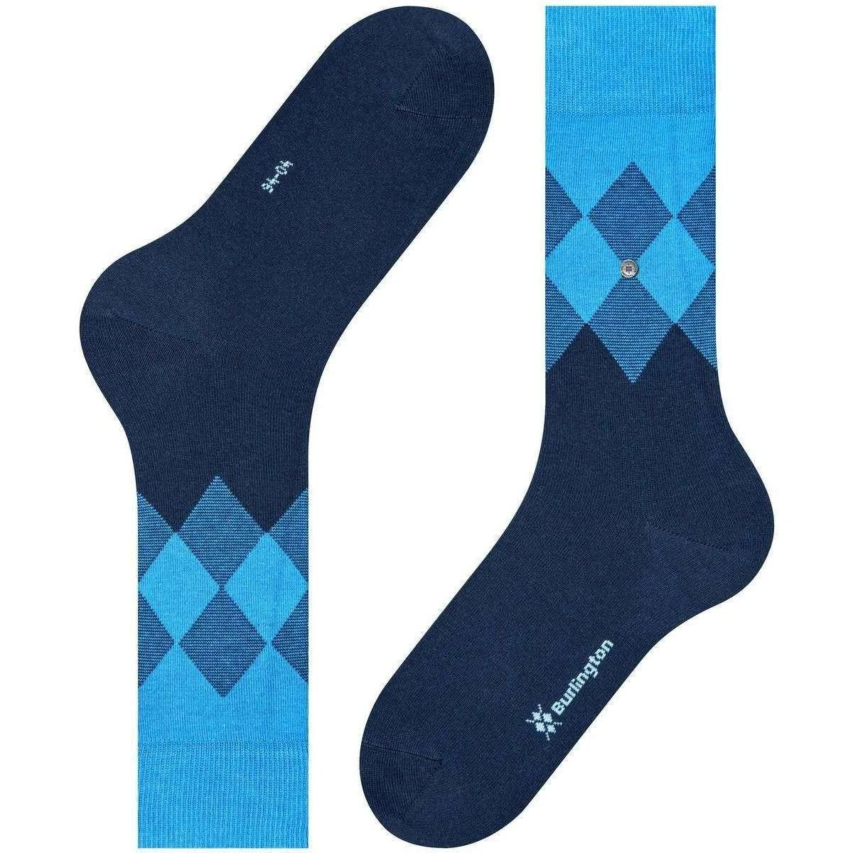 Burlington Hampstead Socks - Marine Navy/Blue 4 Burlington Hampstead Socks - Marine Navy/Blue - Image 2