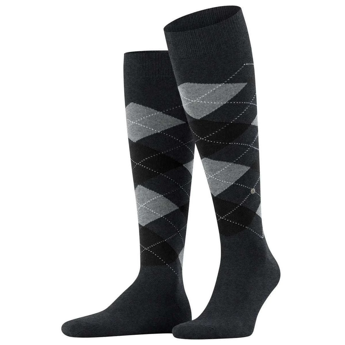 Burlington King Knee High Socks - New Grey 3 Burlington King Knee High Socks - New Grey