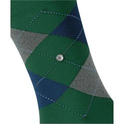 Burlington King Socks - Eucalyptus Green -Bown Of London shop burlington king socks eucalyptus green 31733349