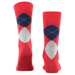 Burlington King Socks - Red Pepper -Bown Of London shop burlington king socks red pepper 31733402