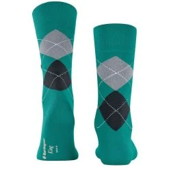 Burlington King Socks - Scarab Velvet Green -Bown Of London shop burlington king socks scarab velvet green 32268538