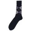 Burlington Preston Argyle Socks - Navy/Blue/Grey -Bown Of London shop burlington preston argyle socks navybluegrey 31013527