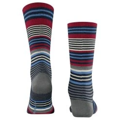 Burlington Stripe Socks - Marine Blue 9 Burlington Stripe Socks - Marine Blue -Bown Of London shop burlington stripe socks marine blue 31626163
