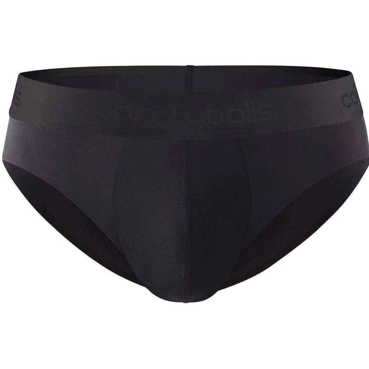Comfyballs Cotton 2 Pack Brief - Ghost Black 3 Comfyballs Cotton 2 Pack Brief - Ghost Black
