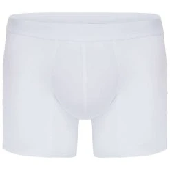 Comfyballs Cotton Long Boxer - Ghost White