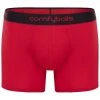 Comfyballs Cotton Long Boxer - Red/Charcoal -Bown Of London shop comfyballs cotton long boxer redcharcoal 31014126