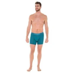 Comfyballs Cotton Long Boxer - Spruce Green -Bown Of London shop comfyballs cotton long boxer spruce green 31014156