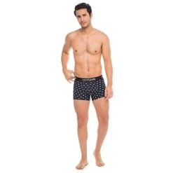 Comfyballs Cotton Regular Boxer - Black/White -Bown Of London shop comfyballs cotton regular boxer blackwhite 31014165