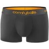 Comfyballs Cotton Regular Boxer - Charcoal Grey/Flame Orange -Bown Of London shop comfyballs cotton regular boxer charcoal greyflame orange 31014166