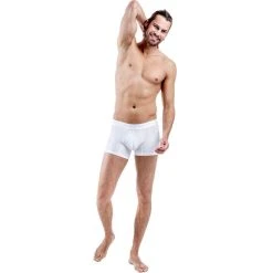 Comfyballs Cotton Regular Boxer - Ghost White -Bown Of London shop comfyballs cotton regular boxer ghost white 31014191