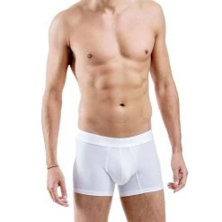 Comfyballs Cotton Regular Boxer - Ghost White -Bown Of London shop comfyballs cotton regular boxer ghost white 31014192
