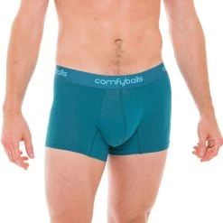 Comfyballs Cotton Regular Boxer - Spruce Green -Bown Of London shop comfyballs cotton regular boxer spruce green 31014242