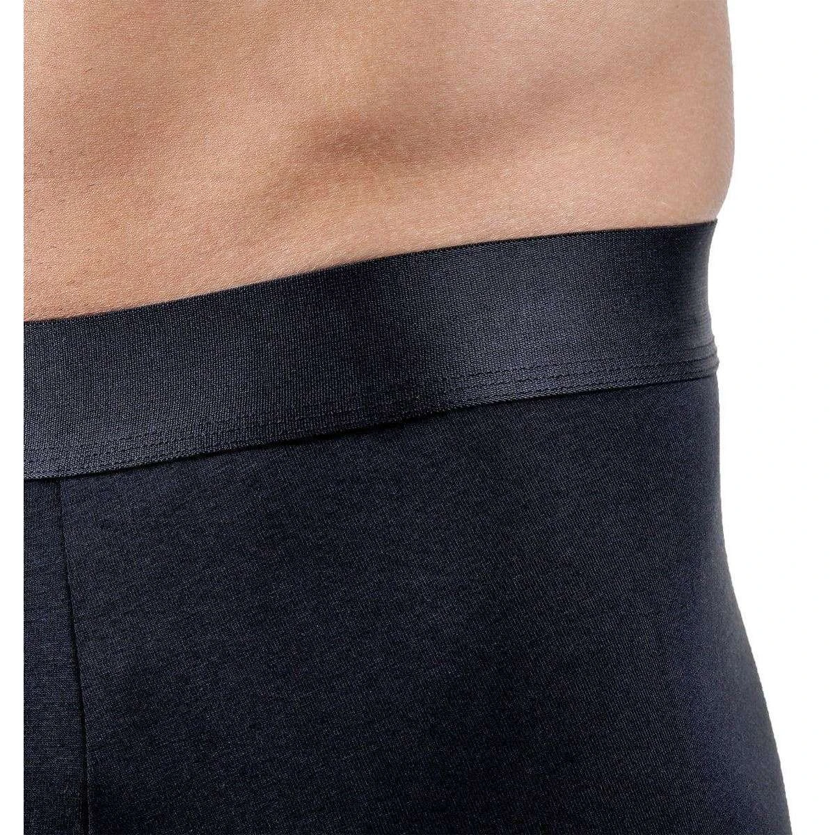 Comfyballs No Show Cotton Long Boxer - Black 5 Comfyballs No Show Cotton Long Boxer - Black - Image 3