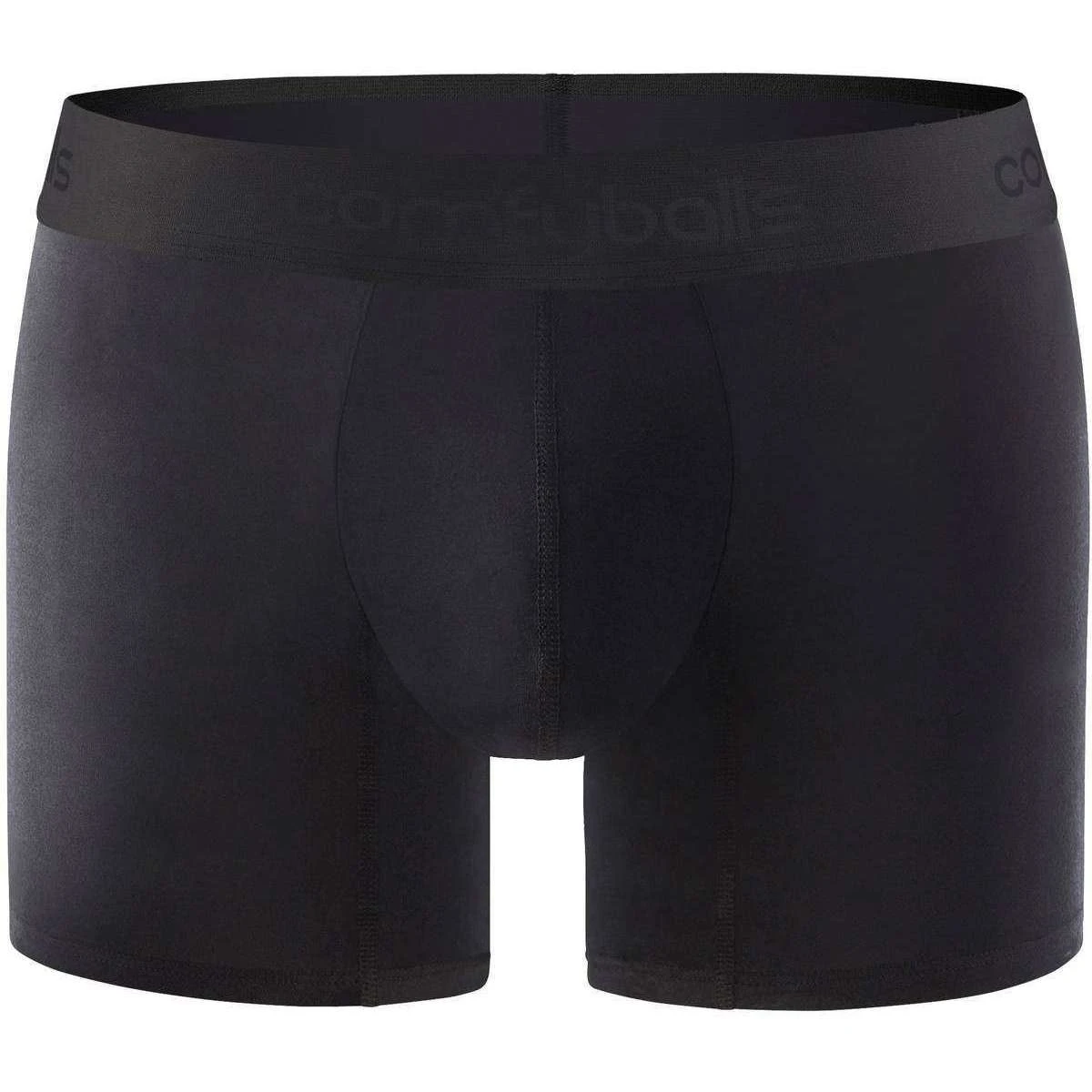 Comfyballs No Show Cotton Long Boxer - Ghost Black 3 Comfyballs No Show Cotton Long Boxer - Ghost Black