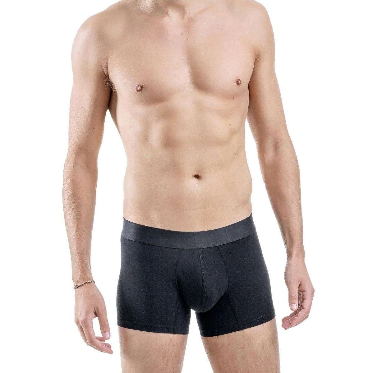 Comfyballs No Show Cotton Regular Boxer - Black 8 Comfyballs No Show Cotton Regular Boxer - Black - Image 6