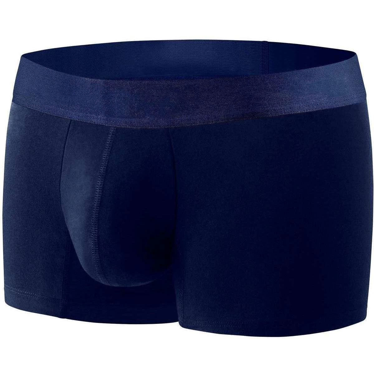 Comfyballs No Show Cotton Regular Boxer - Navy 4 Comfyballs No Show Cotton Regular Boxer - Navy - Image 2