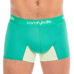 Comfyballs Performance Hybrid Regular Boxer - Apple Green -Bown Of London shop comfyballs performance hybrid regular boxer apple green 31014318