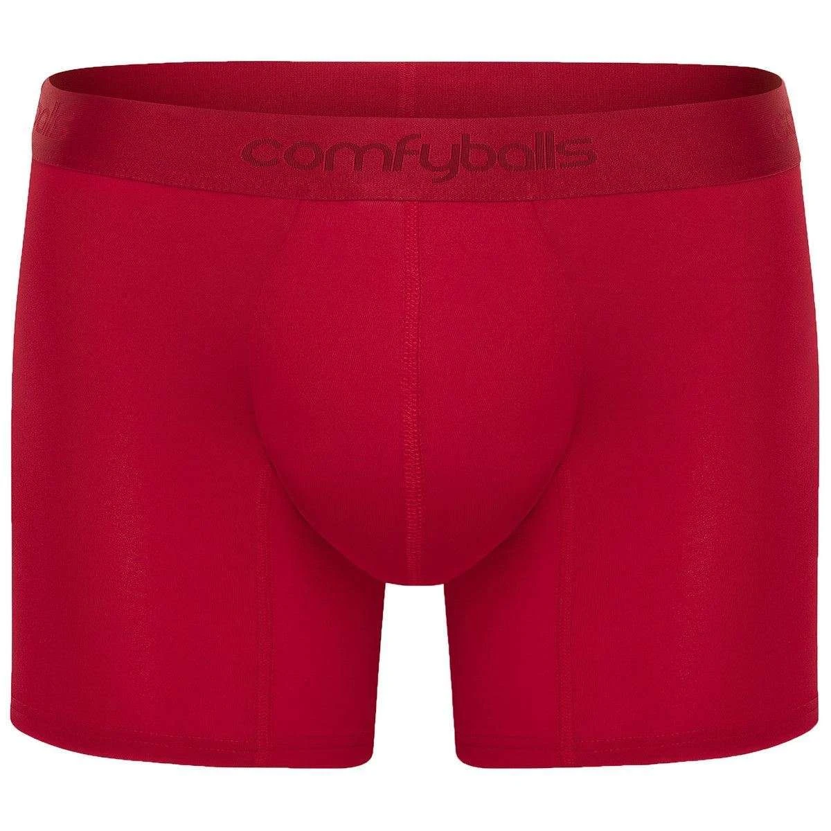 Comfyballs Performance Long Boxer - Ghost Rust Red 3 Comfyballs Performance Long Boxer - Ghost Rust Red
