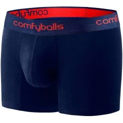 Comfyballs Performance Long Boxers - Navy/Racing Red -Bown Of London shop comfyballs performance long boxers navyracing red 31014351