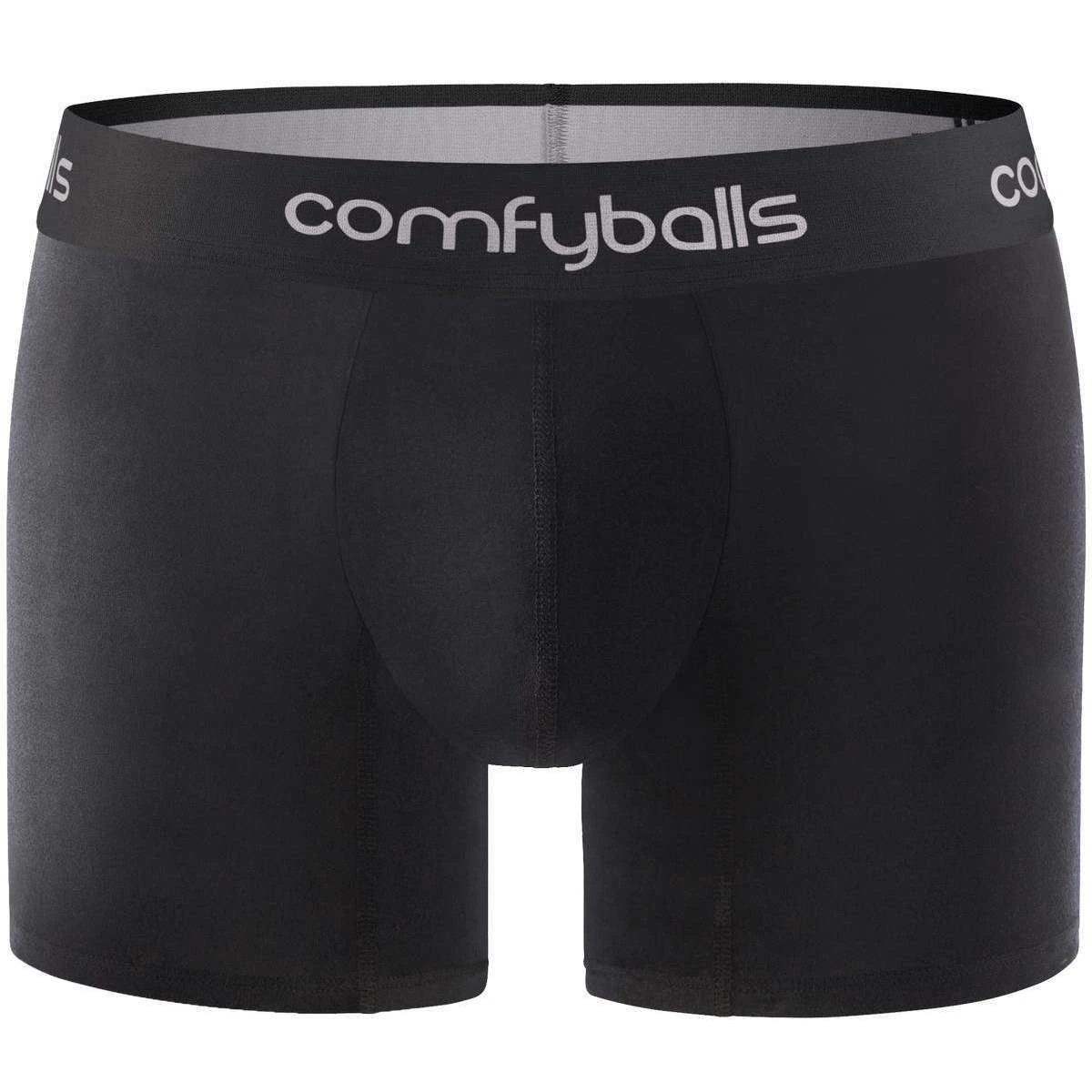 Comfyballs Performance Long Boxers - Pitch Black 3 Comfyballs Performance Long Boxers - Pitch Black