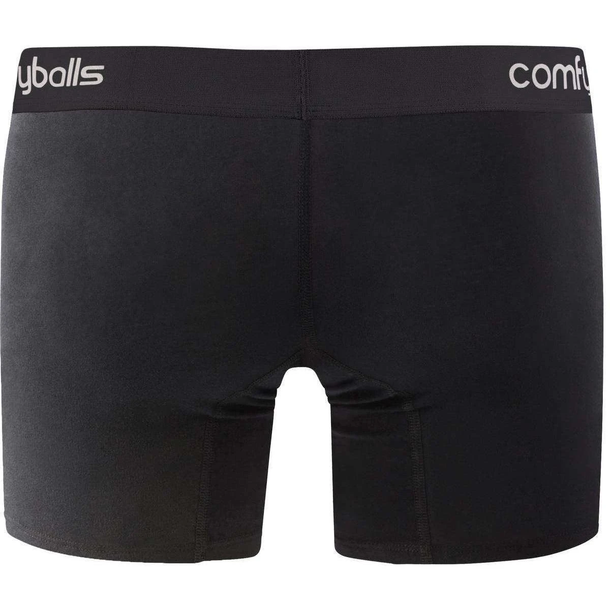 Comfyballs Performance Long Boxers - Pitch Black 4 Comfyballs Performance Long Boxers - Pitch Black - Image 2