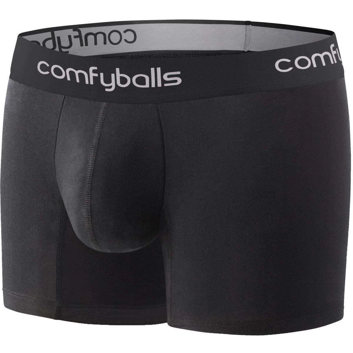 Comfyballs Performance Long Boxers - Pitch Black 5 Comfyballs Performance Long Boxers - Pitch Black - Image 3