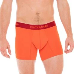 Comfyballs Performance Superlight Long Boxer - Plasma Red -Bown Of London shop comfyballs performance superlight long boxer plasma red 31014392