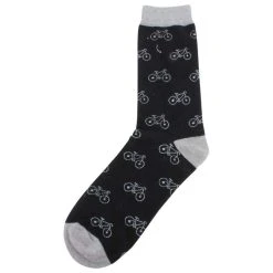 David Van Hagen Bicycle Socks - Black/Grey