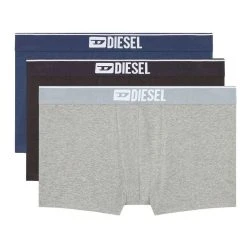 Diesel Damien 3 Pack Trunks - Grey/Black/Navy