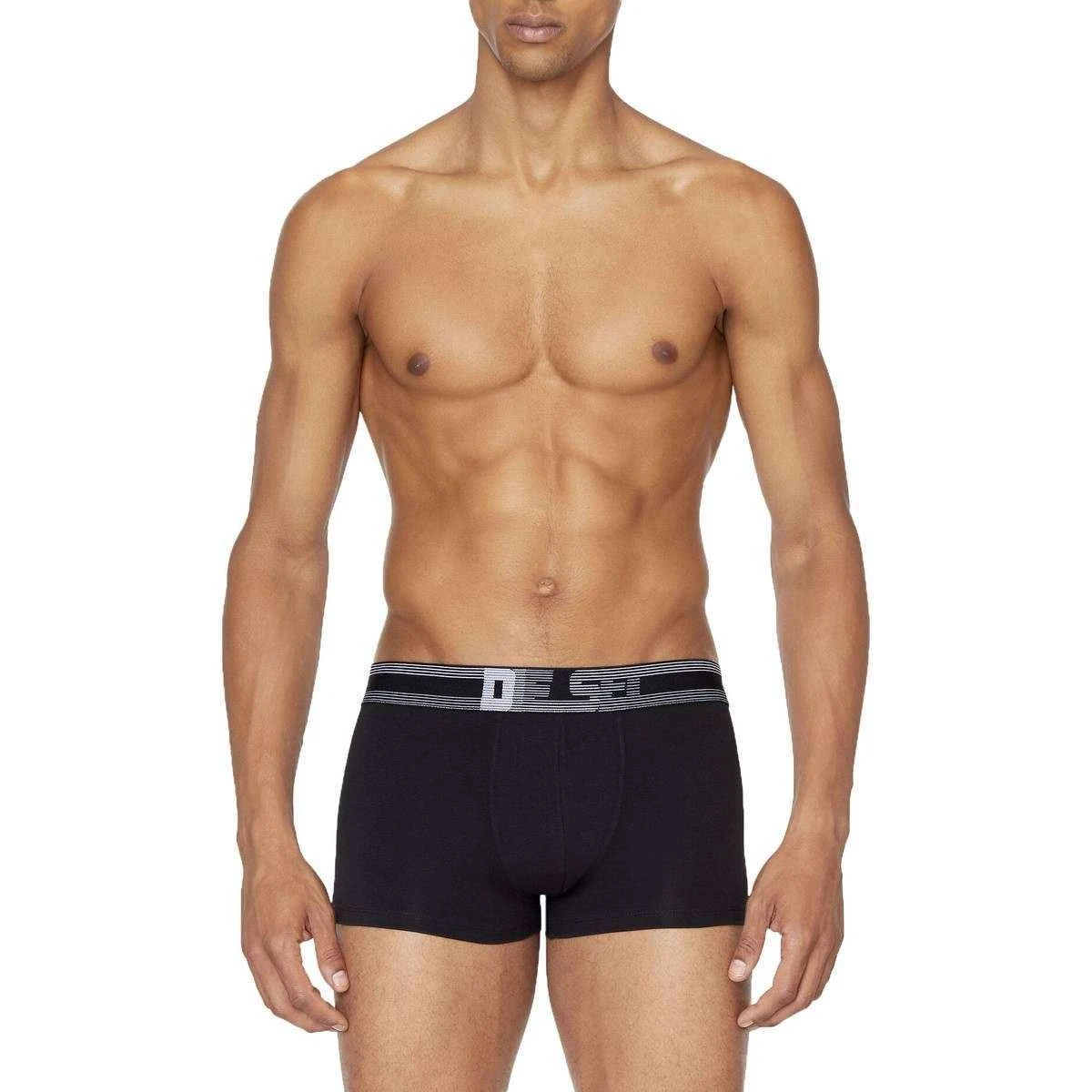 Diesel Damien Contrasting Band Three Pack Boxer Briefs - Blue/Yellow/White 4 Diesel Damien Contrasting Band Three Pack Boxer Briefs - Blue/Yellow/White - Image 2